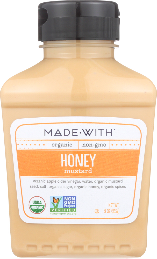 KHLV00276988 9 oz Organic Mustard Honey -  MADE WITH