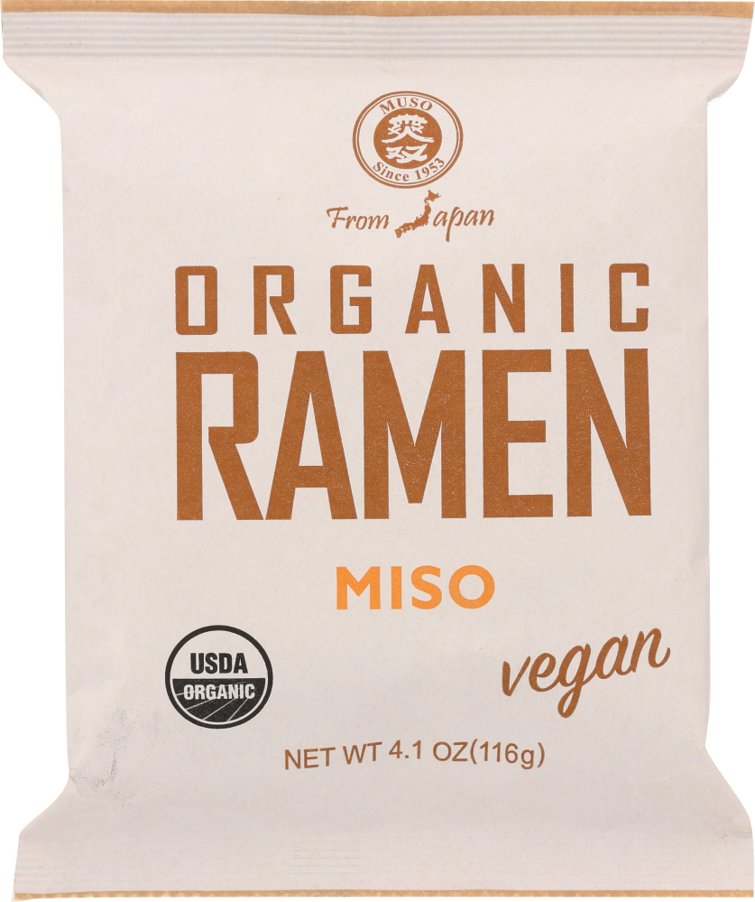 Picture of Muso From Japan KHLV00306593 4.1 oz Muso From Japan Organic Japanese Ramen Miso
