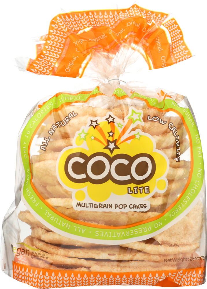 Picture of Coco Lite KHLV00090976 2.64 oz Multigrain Pop Cake Original