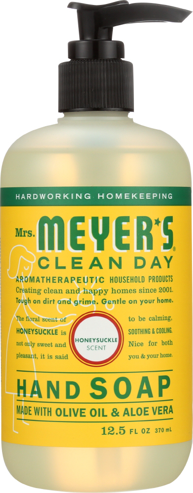 Picture of Mrs Meyers Clean Day KHFM00296271 12.5 oz Clean Day Liquid Hand Soap Honeysuckle Scent