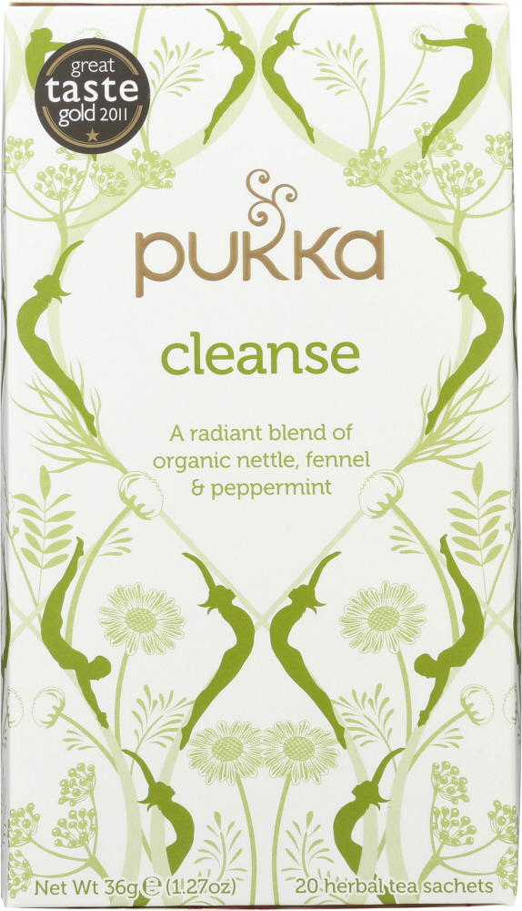 Picture of Pukka KHLV00113204 20 bg Organic Cleanse Herbal Tea