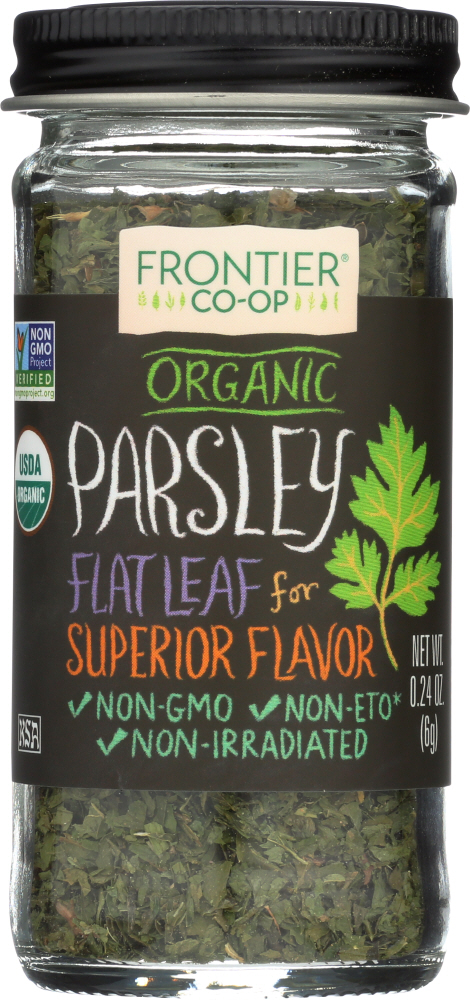 Picture of Frontier KHLV00006463 0.24 oz Organic Parsley Bottle