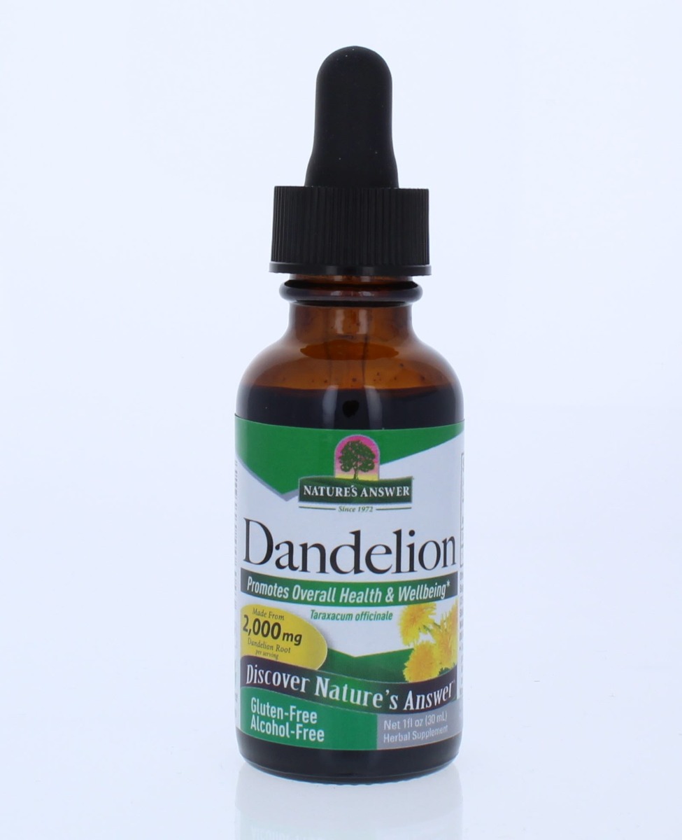 Picture of Natures Answer KHLV00128884 1 oz Dandelion Root Alcohol Free