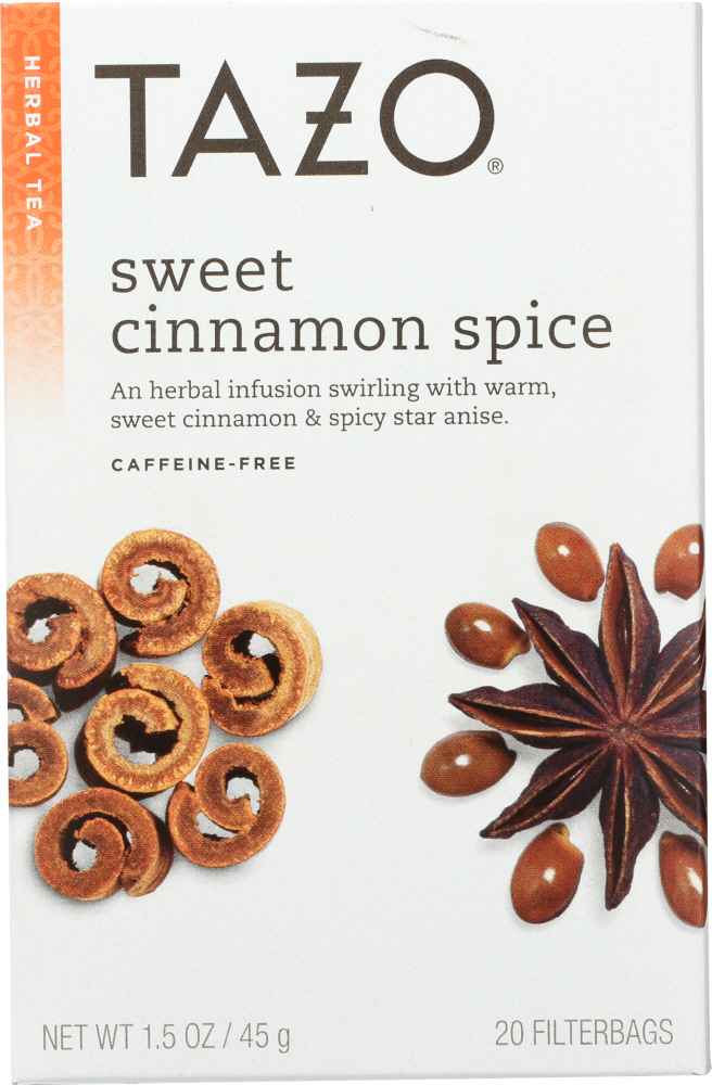 Picture of Tazo KHLV00727941 1.5 oz Tea Sweet Cinnamon Spice