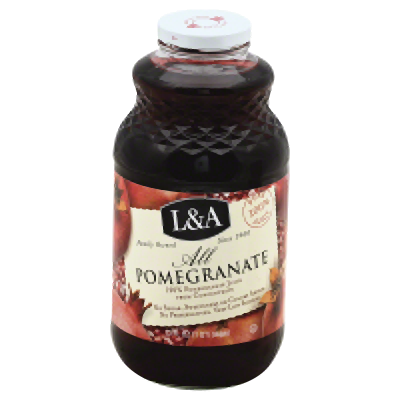 Picture of L & A KHFM00645432 32 oz All Pomegranate Juice