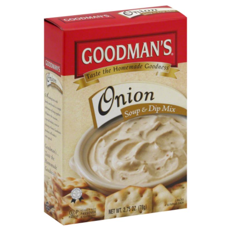 Picture of Goodmans KHLV00214171 2.75 oz Onion Soup & Dip Mix
