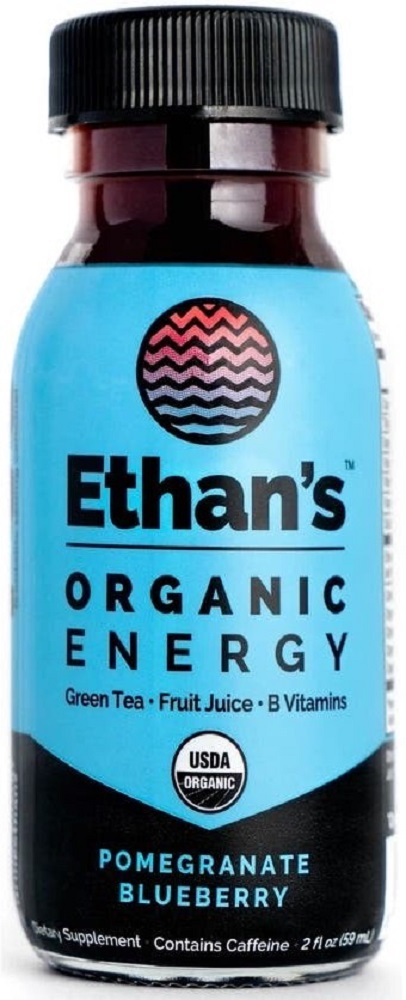 Picture of Ethans KHLV00347984 2 fl. oz Pomegranate Blueberry Organic Energy Shot