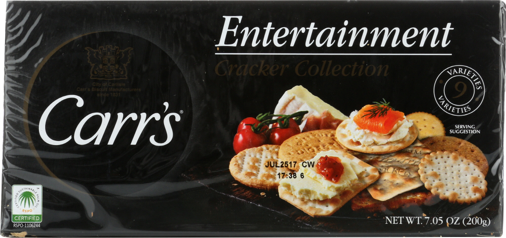 Picture of Carrs KHLV00110208 7.05 oz Collection Entertainment Cracker