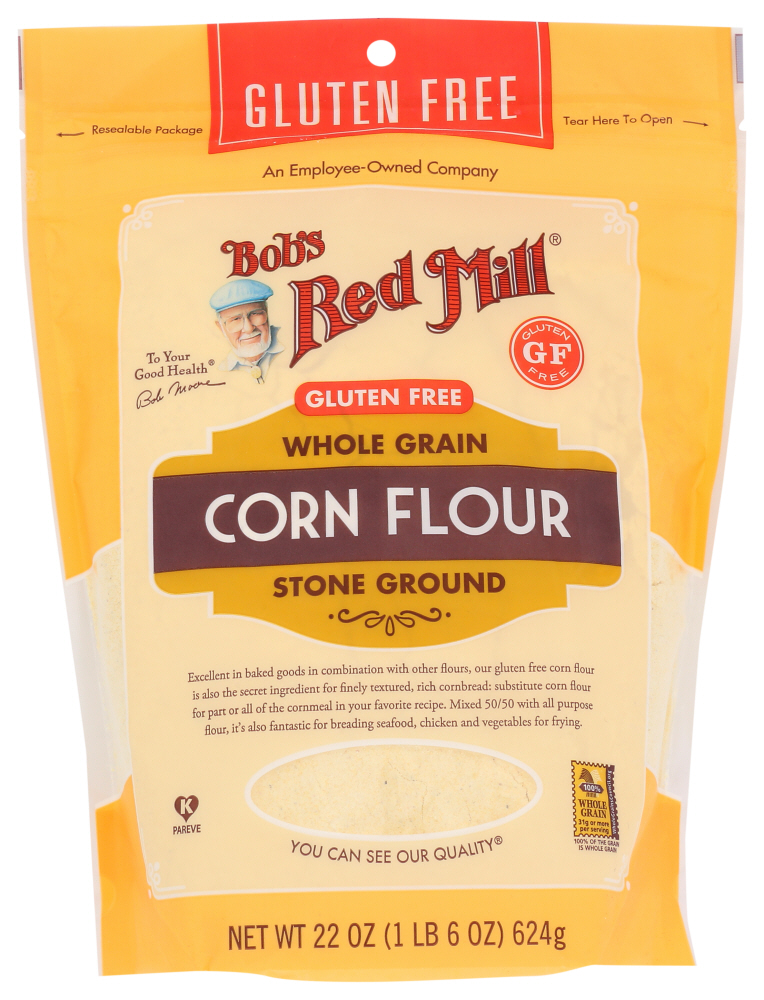 Picture of Bobs Red Mill KHLV00348671 22 oz Gluten Free Corn Flour