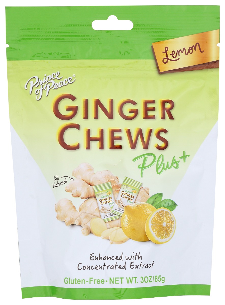 Picture of Pre of Peace KHRM00382098 3 oz Ginger & Lemon Digestive Chew