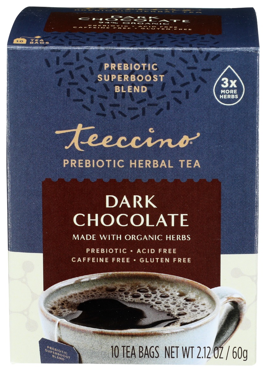 KHRM00368650 Dark Chocolate Prebiotic Herbal Tea - 10 Count -  Teeccino