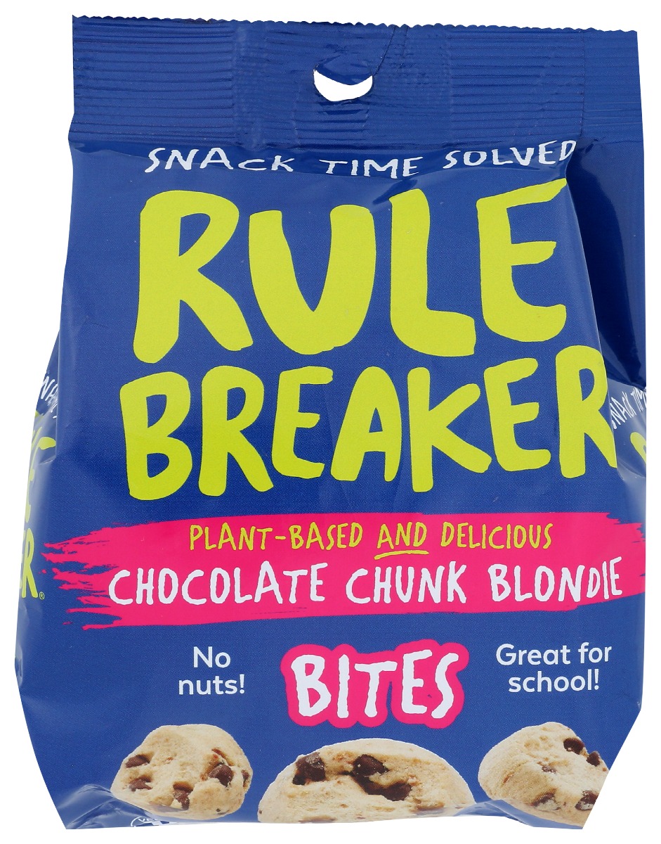 Picture of Rule Breaker Snacks KHRM00363092 4 oz Chunk Blondie Chocolate Bites