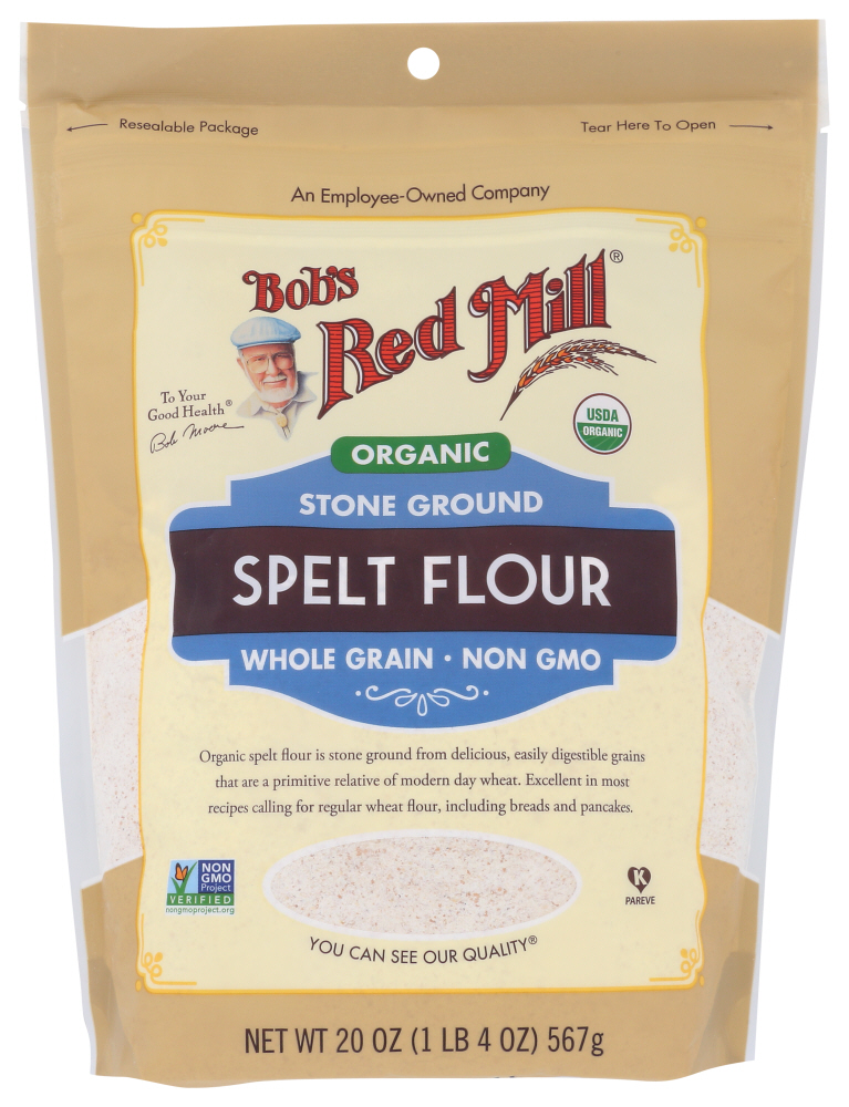 Picture of Bobs Red Mill KHLV00348677 20 oz Mill Organic Stone Ground Spelt Flour