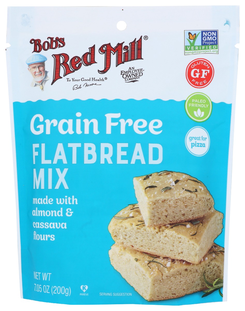 Picture of Bobs Red Mill KHRM00373497 7.05 oz Flatbread Grain Free Mix