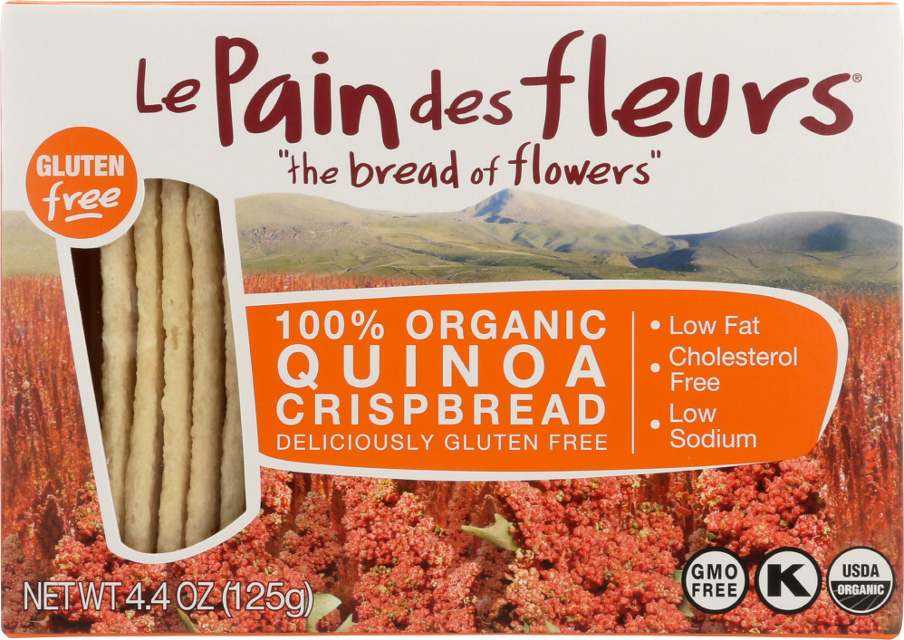 Picture of Le Pain Des Fleurs KHLV00069967 4.41 oz Quinoa Crispbread