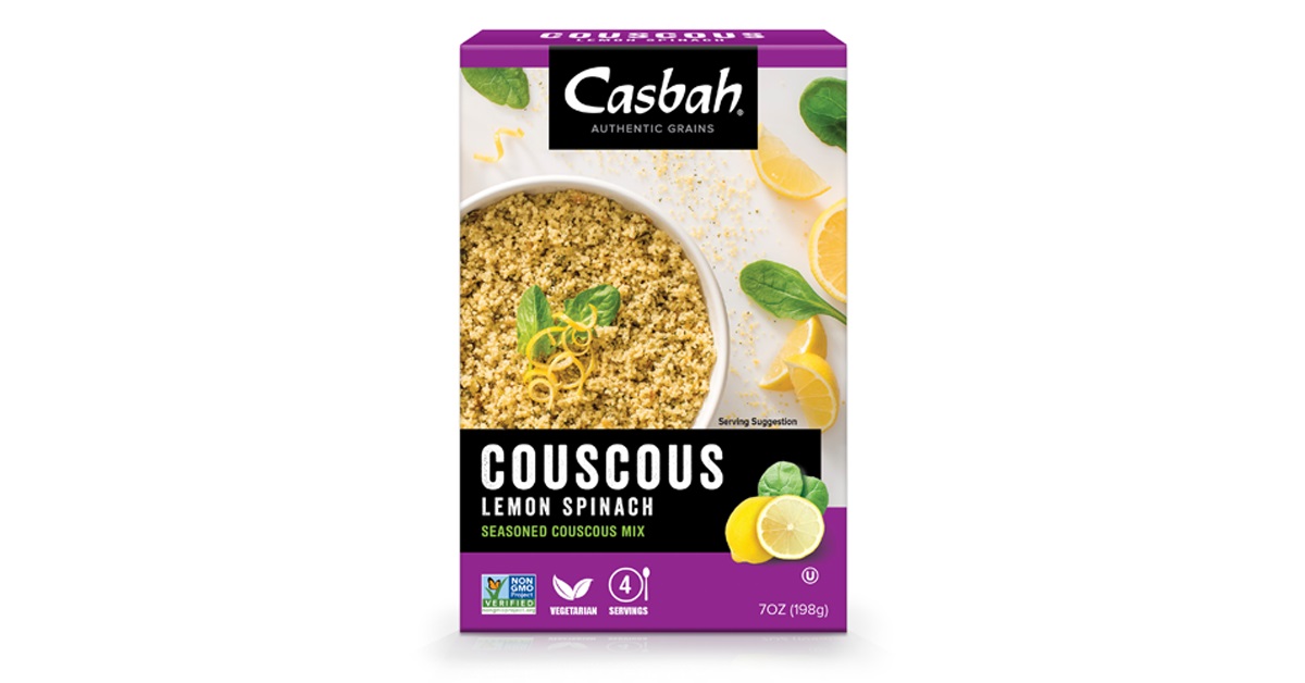 Picture of Casbah KHRM00050033 7 oz Lemon Spinach Couscous Food