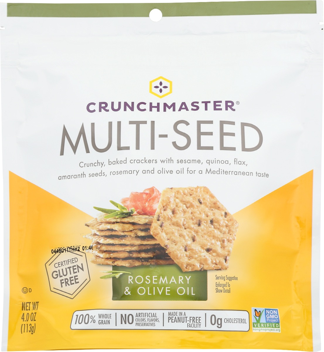 Picture of Crunchmaster KHRM00337671 4 oz Mutiseed Rosemary Oil Cracker