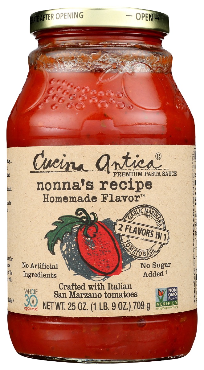 Picture of Cucina Antica KHRM00360742 25 oz Pasta Nonna Recipe Sauce
