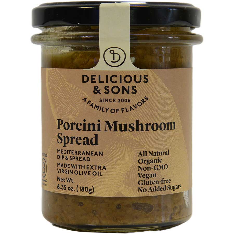Picture of Delicious & Sons KHRM00378481 6.35 oz Porcini Mushroom Spread