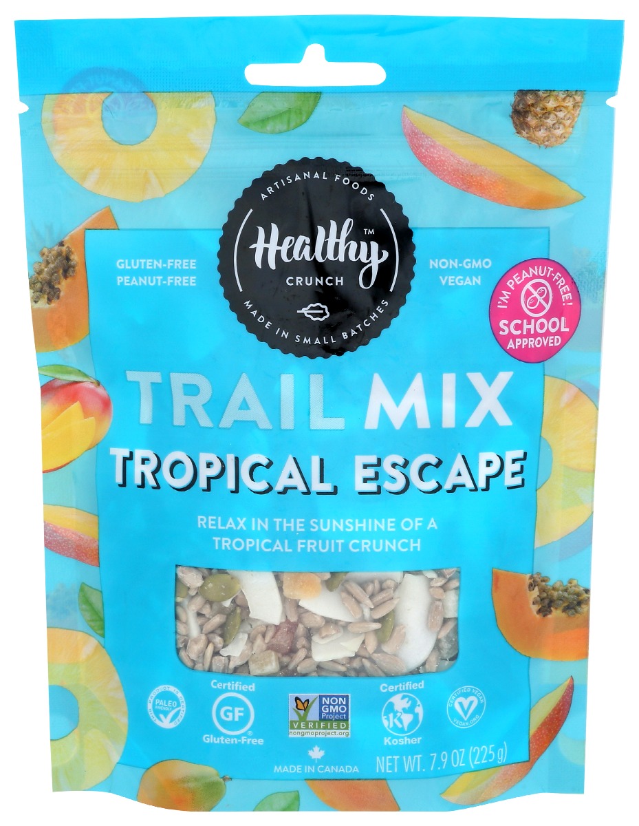 Picture of Healthy Crunch KHRM00377248 7.9 oz Tropical Escape Trail Mix