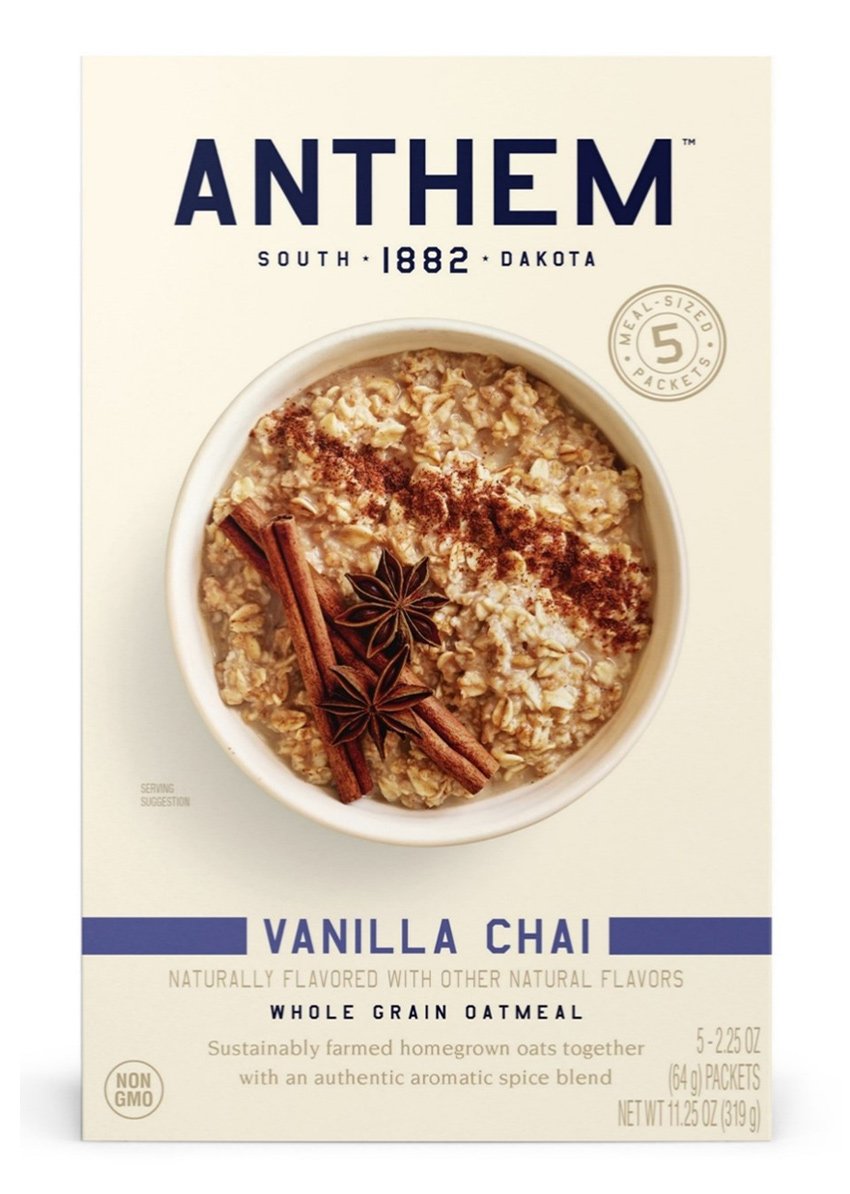 Picture of Anthem KHRM00386883 11.25 oz Vanilla Chai Oatmeal