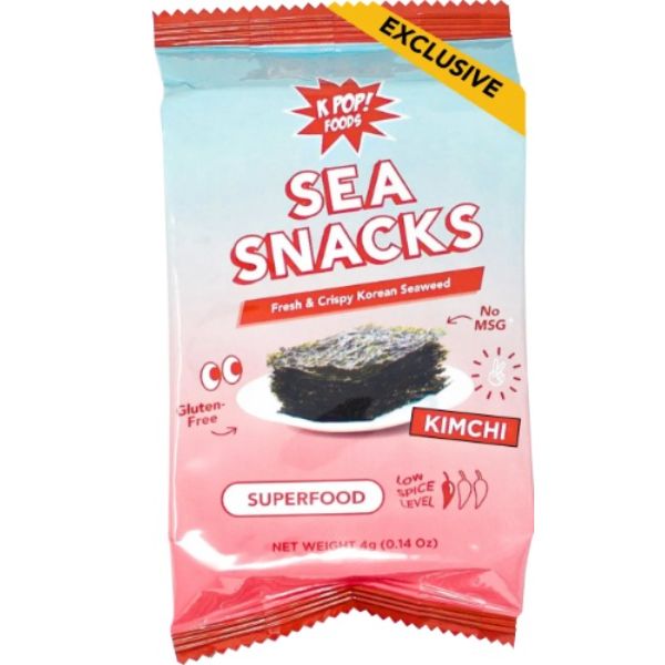 Picture of Kpop Foods KHRM00375277 0.14 oz Kimchi Chips Seaweed