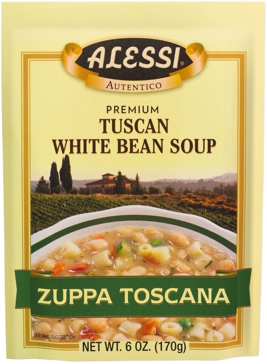 Picture of Alessi KHRM00356954 6 oz Tuscan Farro Bean Mix Soup