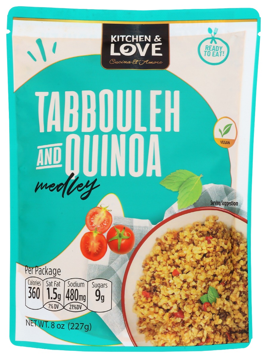 Picture of Kitchen & Love KHRM00380864 8 oz RTH Quinoa & Tabbouleh