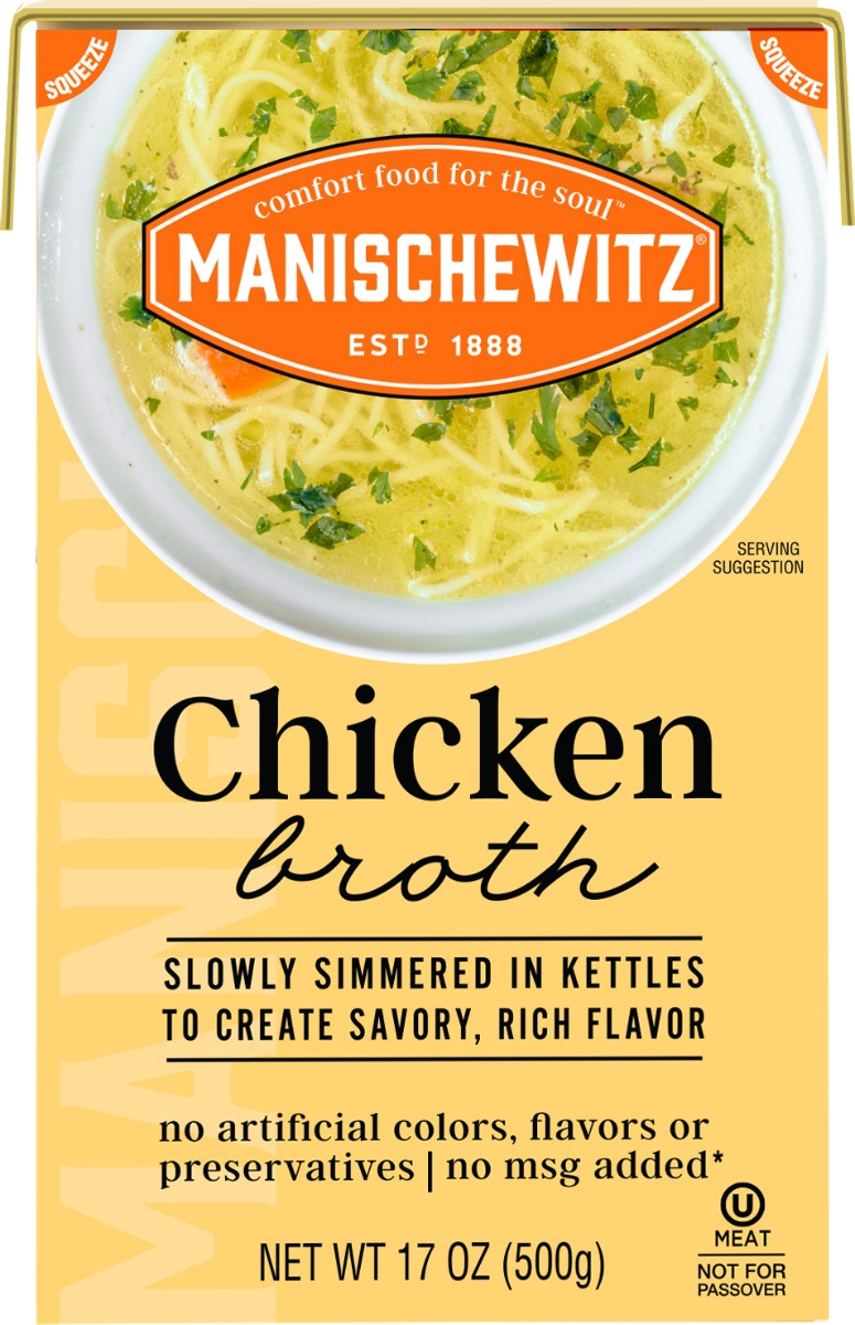 Picture of Manischewitz KHRM00371354 17 fl oz Chicken Aseptic Broth