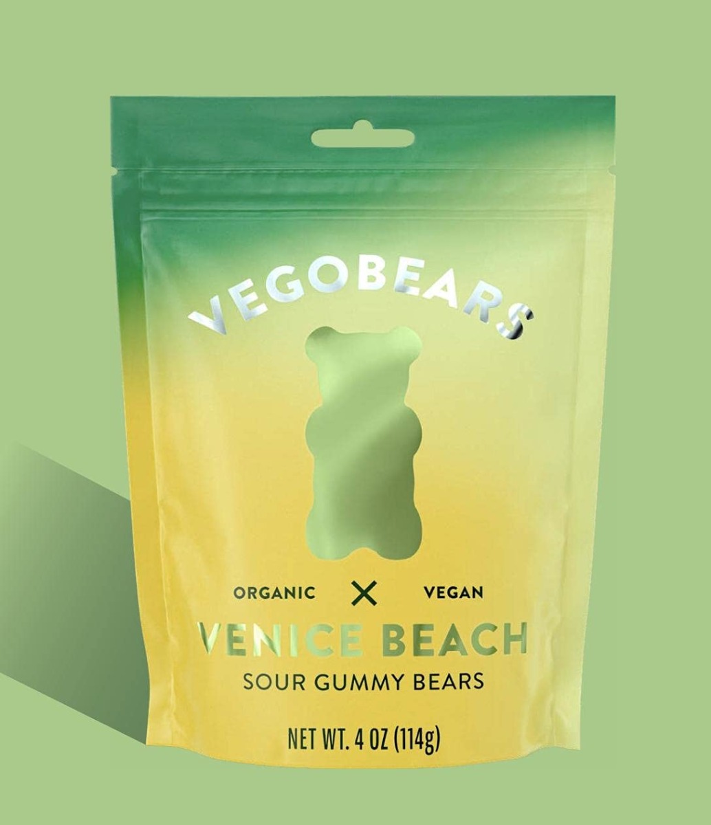 Picture of Vegobears KHRM00388929 4 oz Venice Beach Sour Gummy Bears