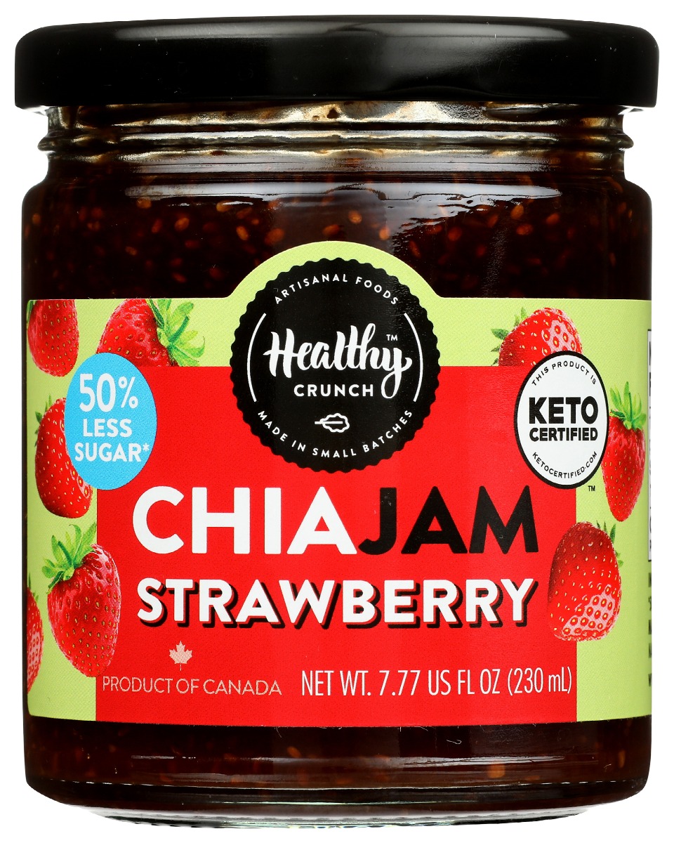 Picture of Healthy Crunch KHRM00376762 7.77 oz Strawbery Chia Jam