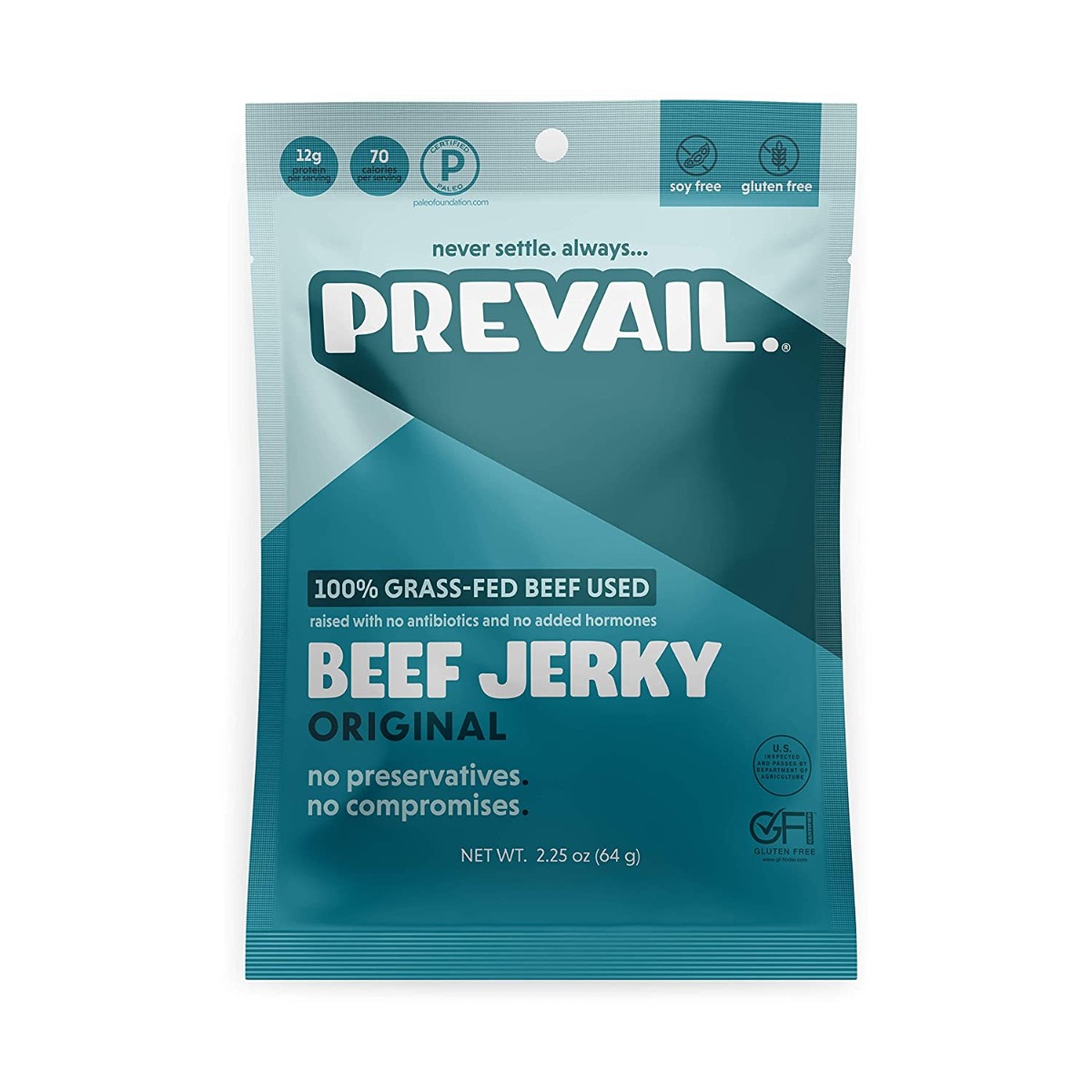 Picture of Prevail KHRM00376600 2.25 oz Beef Original Jerky
