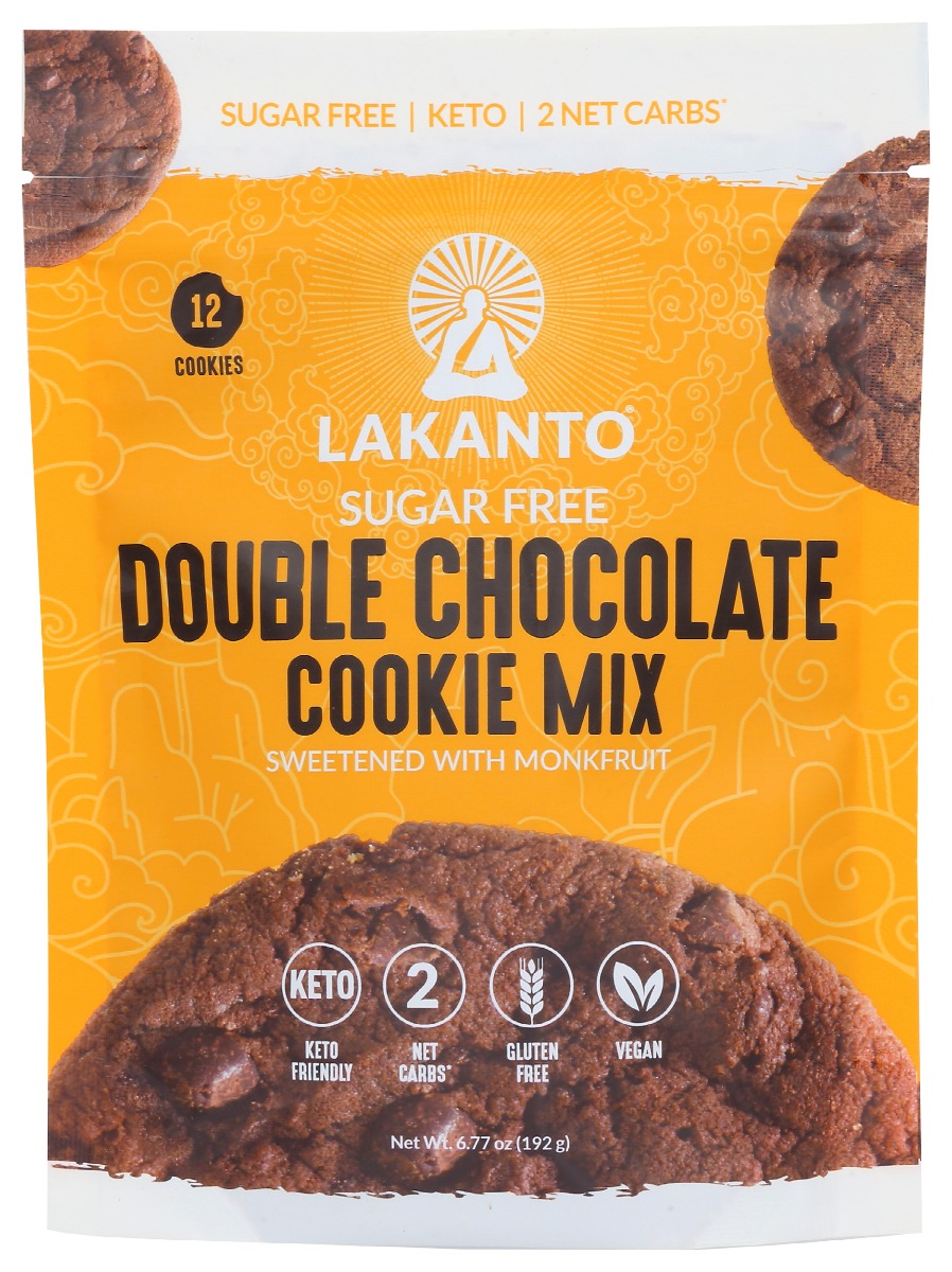Picture of Lakanto KHRM00376585 6.77 oz Double Chocolate Chip Mix Cookie