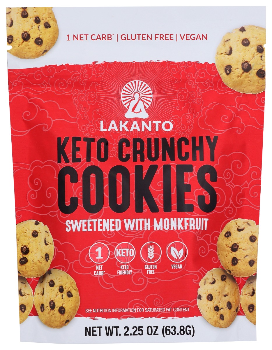 Picture of Lakanto KHRM00383655 2.25 oz Keto Crunchy Cookies