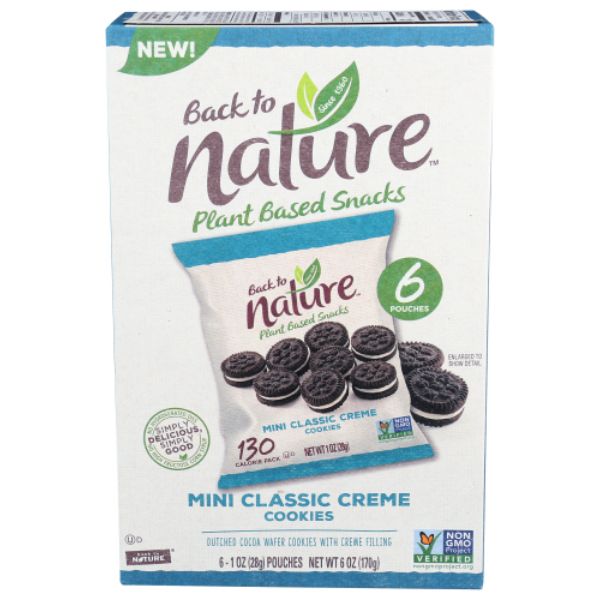 Picture of Back To Nature KHRM00375033 6 oz Grab Go Classic Creme Cookie