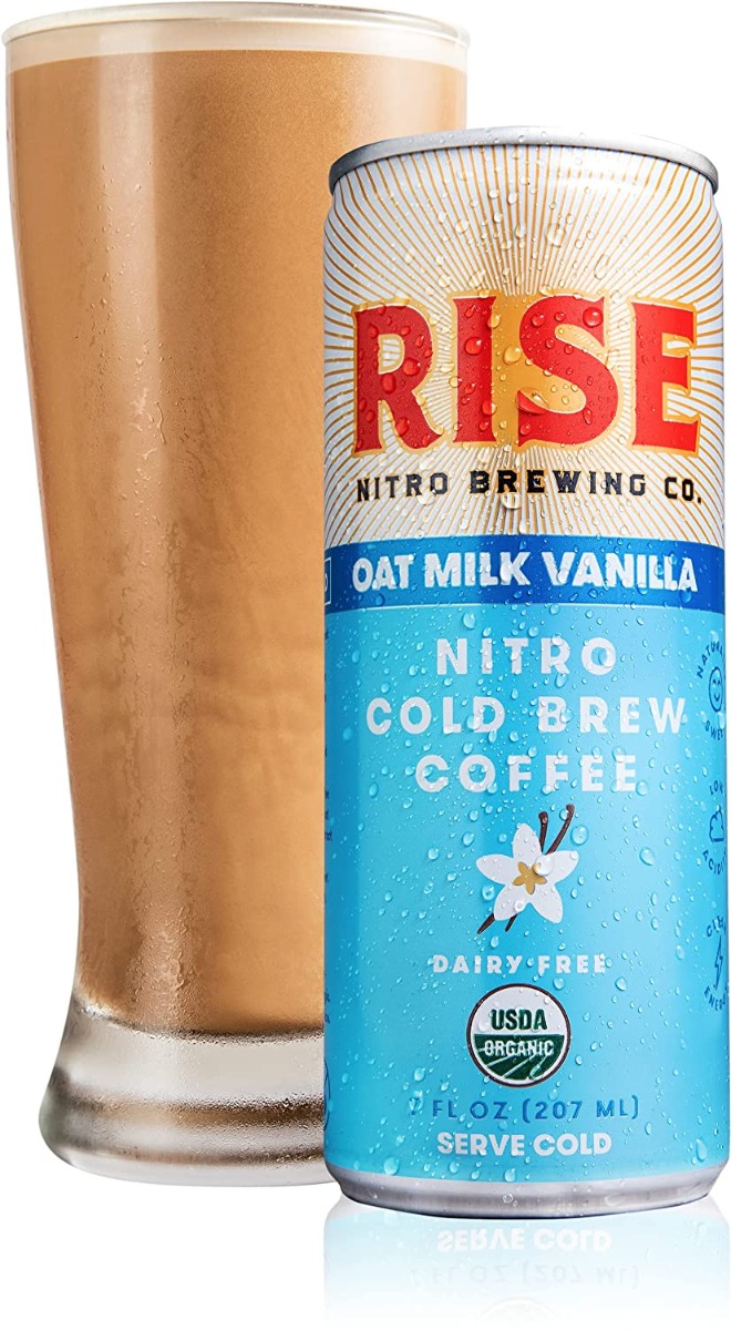 Picture of Rise Brewing KHRM00372996 7 fl oz Roasted Cold Brew Vanilla Coffee