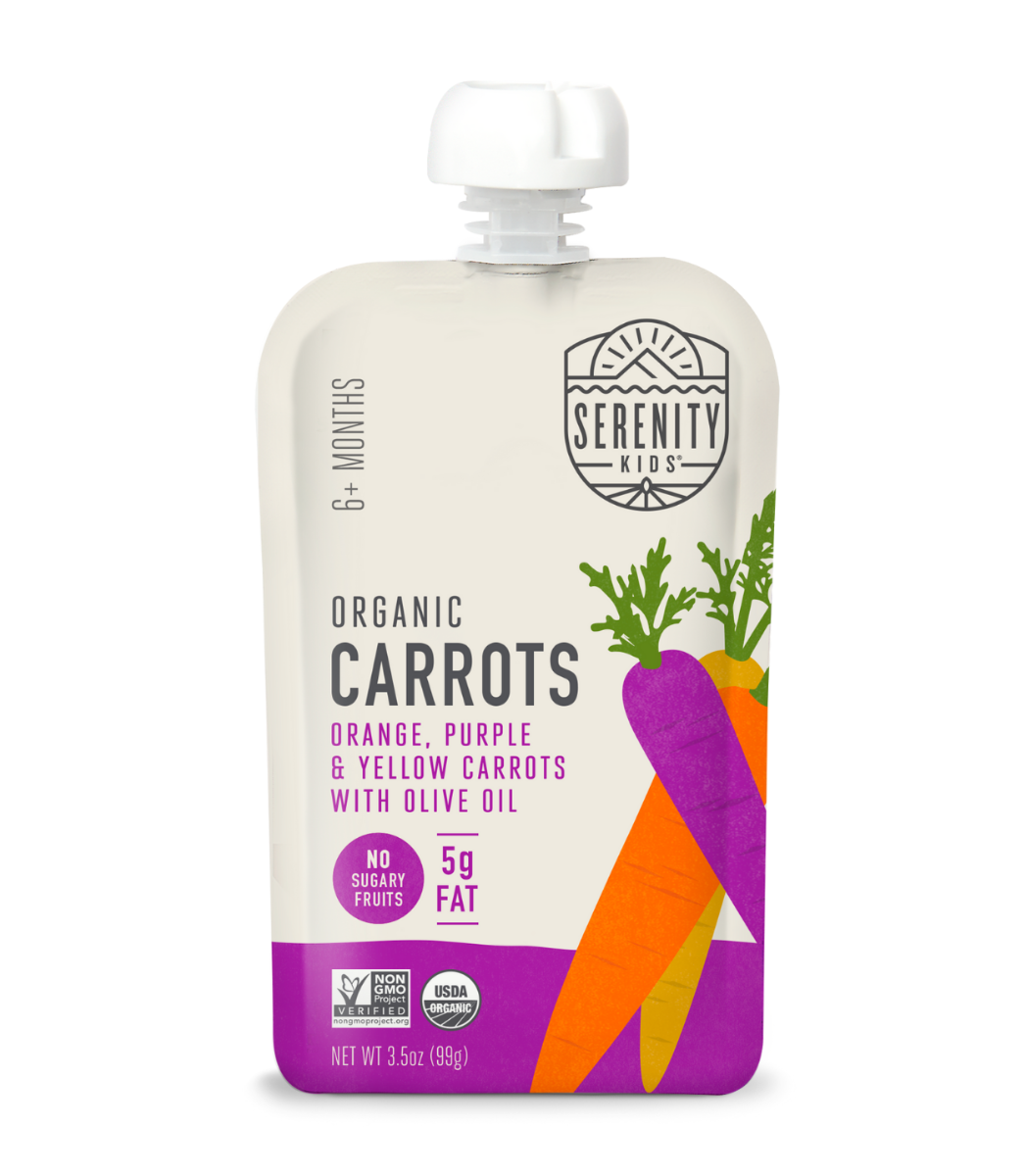 Picture of Serenity Kids KHRM00384275 3.5 oz Carrot Variety Olive Oil Pouch