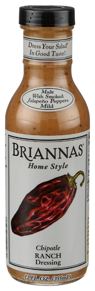 Picture of Briannas KHRM00058885 12 oz Chipotle Ranch Dressing