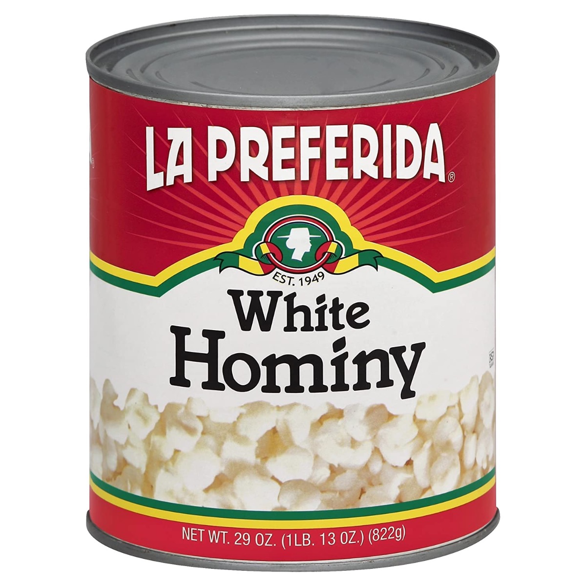 Picture of La Preferida KHRM00220757 29 oz Hominy White Bean