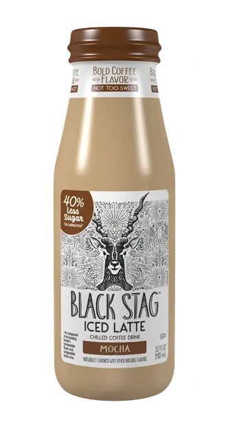 Picture of Black Stag KHRM00381762 13.7 oz Latte Mocha Reduced Sugar Coffee Drink