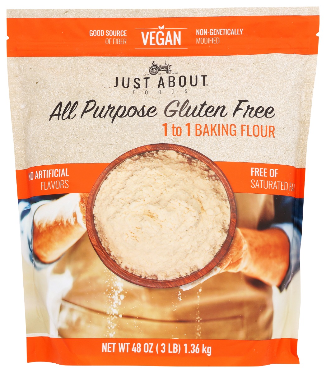 Picture of Just About Foods KHRM00380913 3 lbs All Purpose Flour