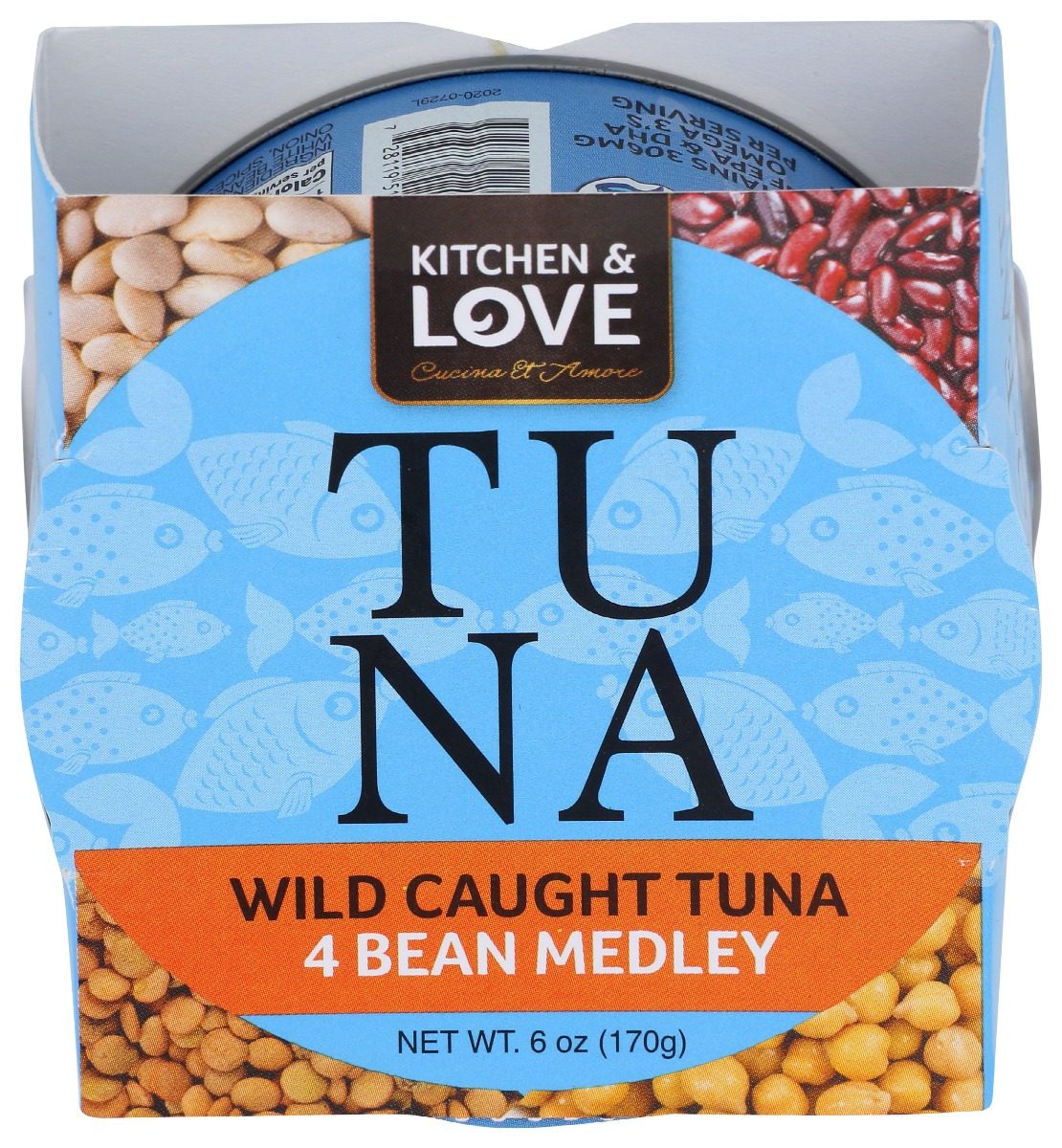 Picture of Kitchen & Love KHRM00380746 6 oz Meal Tuna 4 Bean Medley