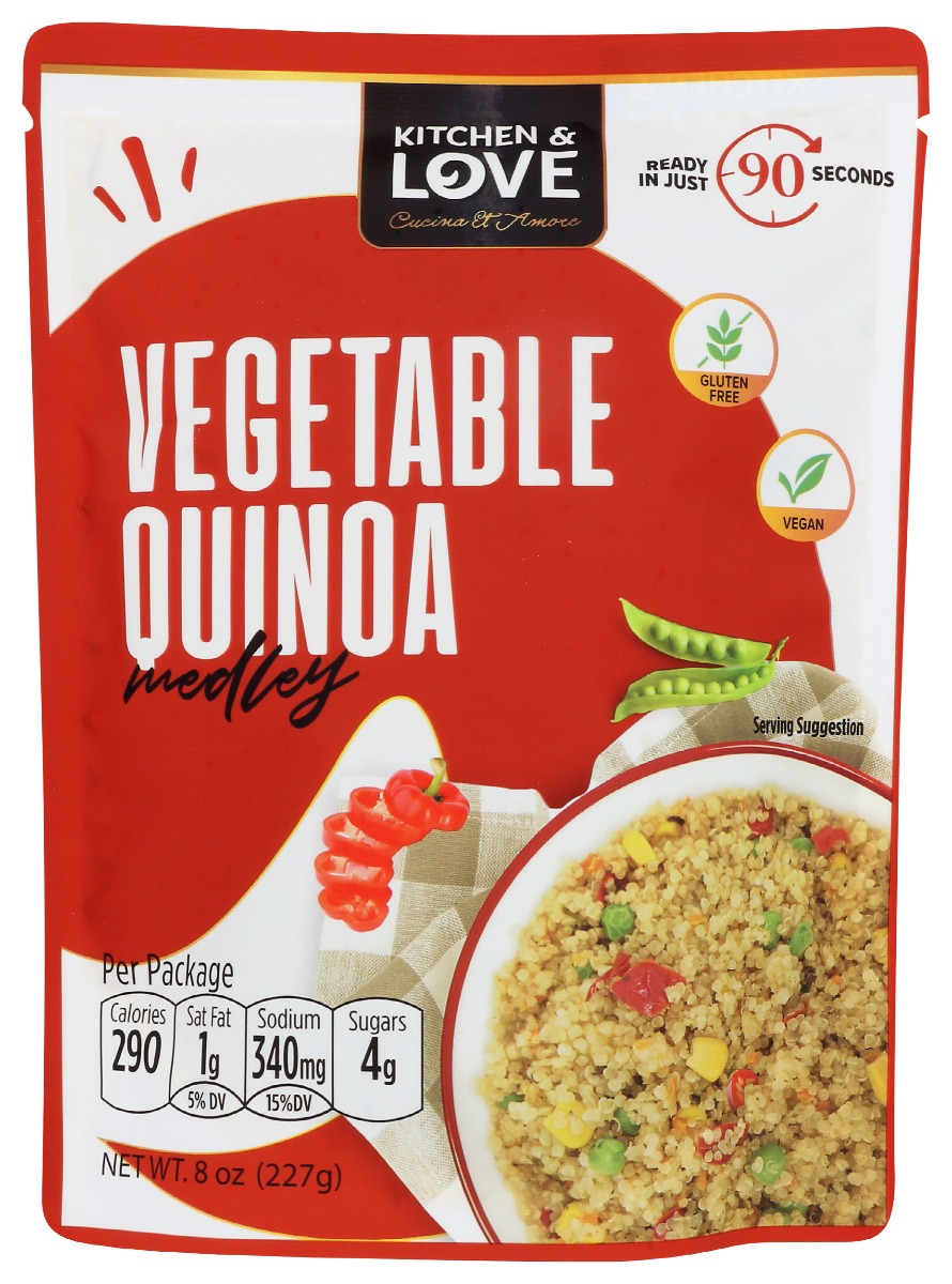 Picture of Kitchen & Love KHRM00380878 8 oz Rth Golden Vegetable Quinoa