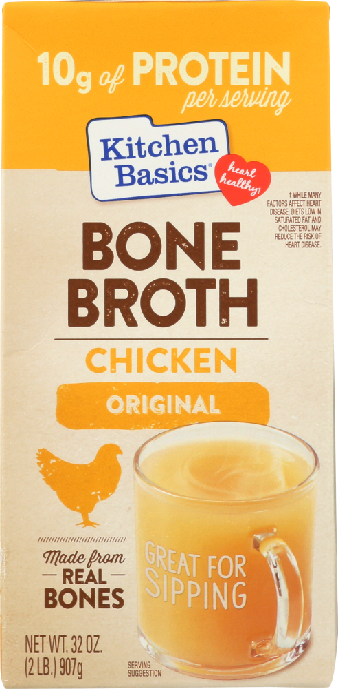 Picture of Kitchen Basics KHLV00301151 32 oz Chicken Broth Bone