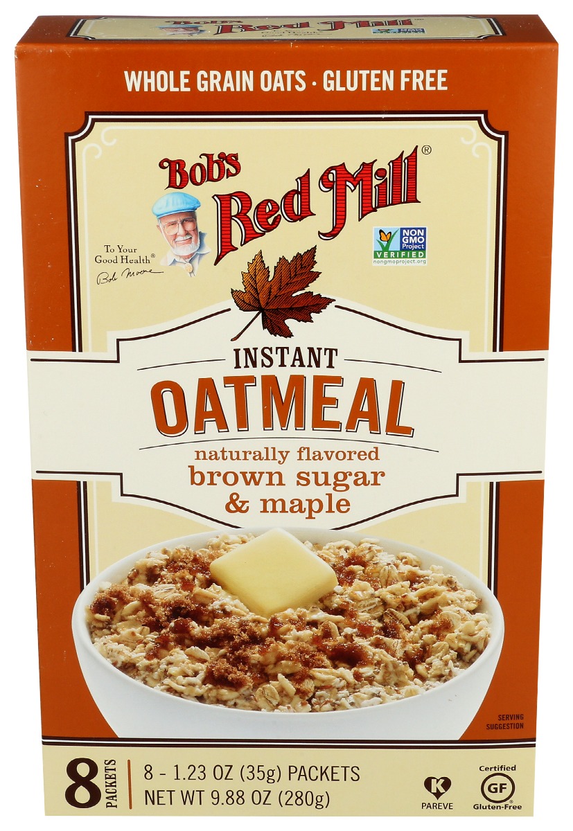 Picture of Bobs Red Mill KHRM00380966 9.88 oz Brown Sugar Maple Oatmeal
