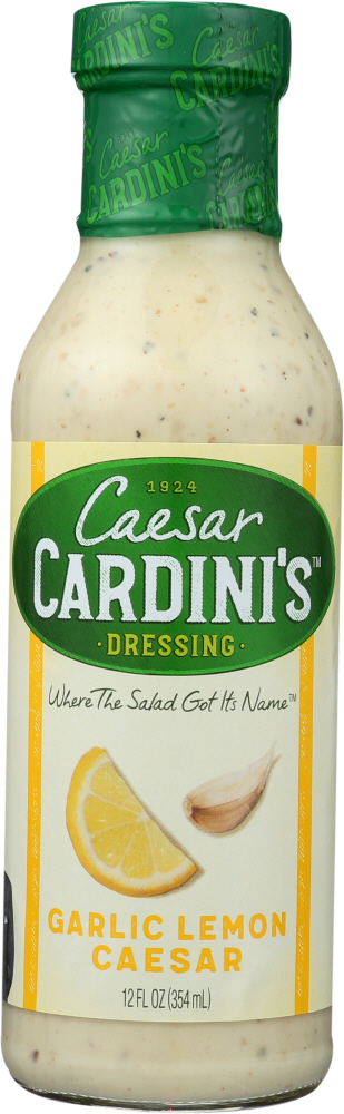 Picture of Caesar Cardinis KHLV00092382 12 oz Garlic & Lemon Caesar Dressing