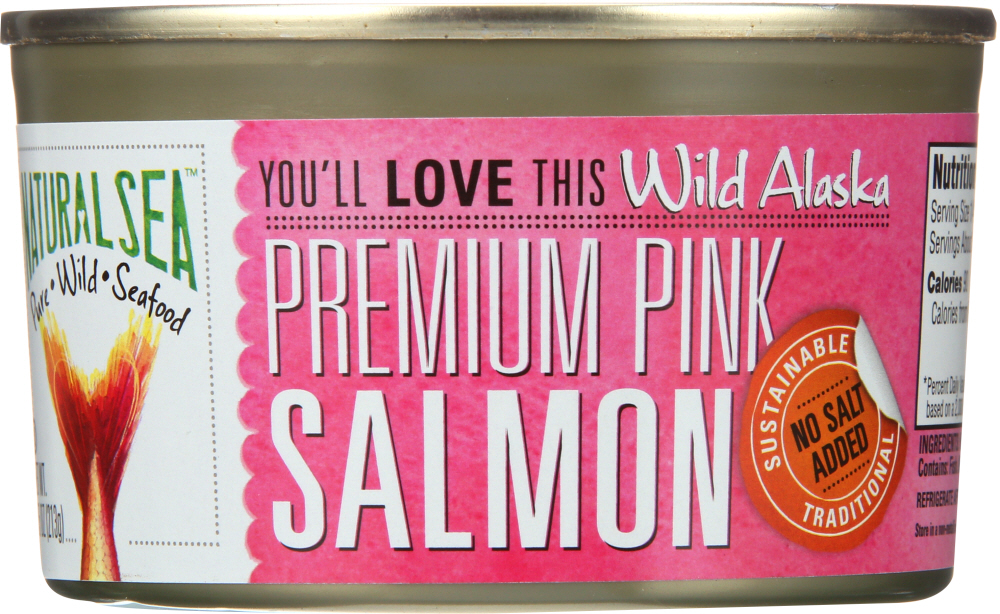Picture of Natural Sea KHLV01565324 7.5 oz Premium Pink Unsalted Salmon