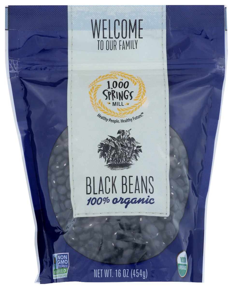 Picture of 1000 Springs Mill KHRM00383520 16 oz Black Beans