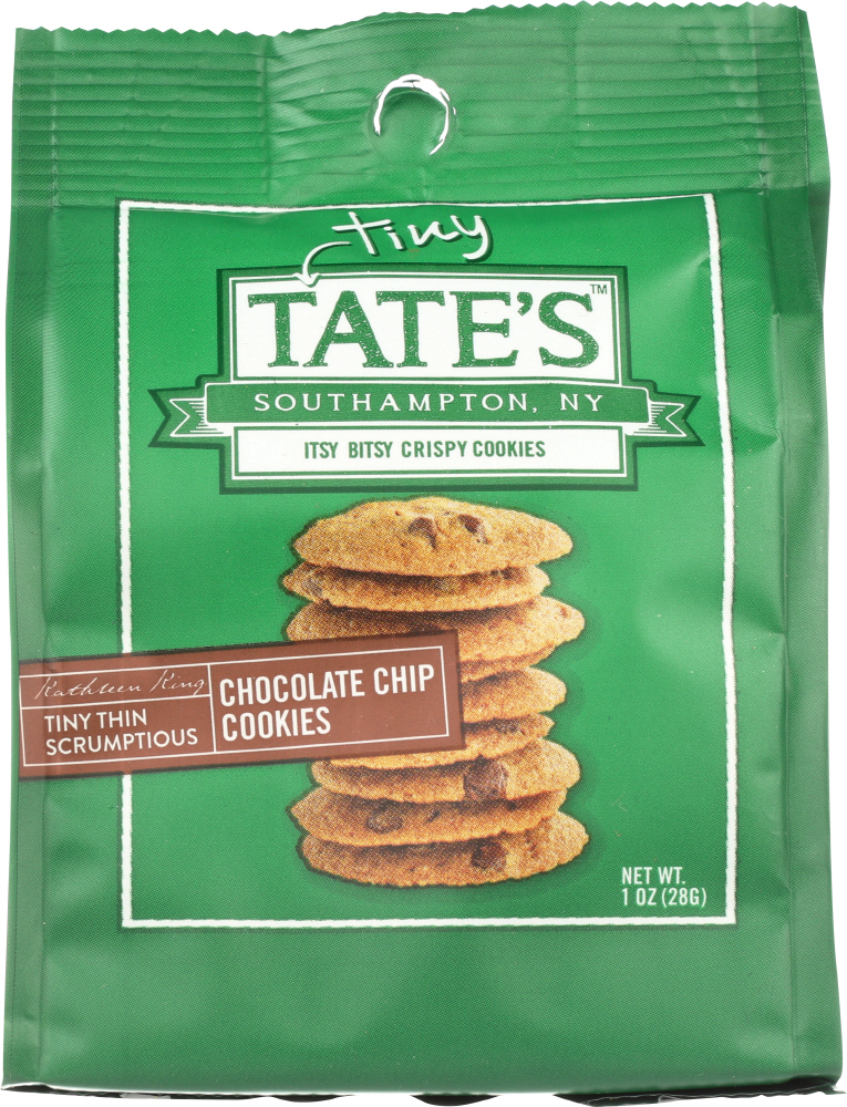 Picture of Tates KHLV00299517 1 oz Tiny Chocolate Chip Cookies