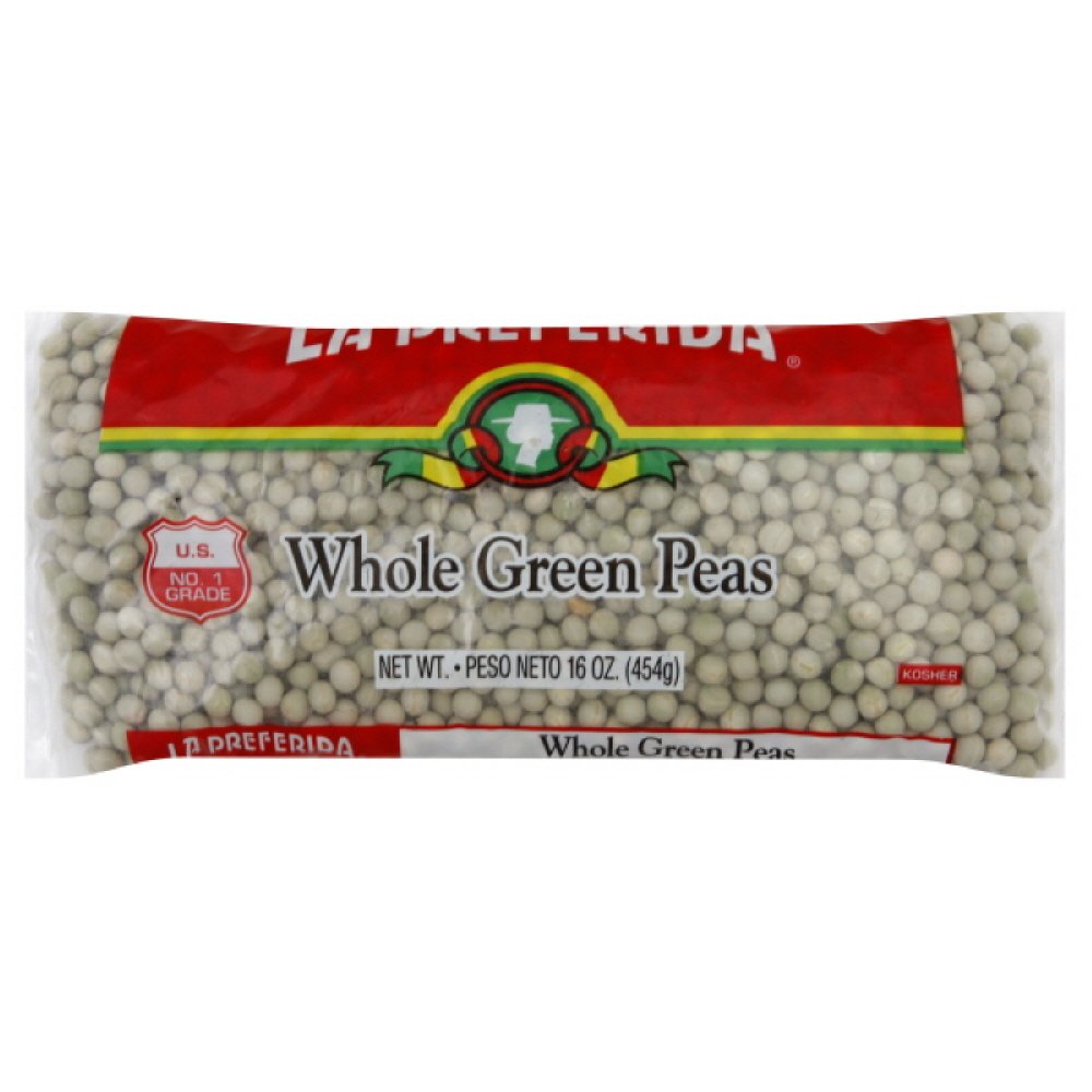 Picture of La Preferida KHRM00055391 16 oz Bean Green Pea Whole Polybag